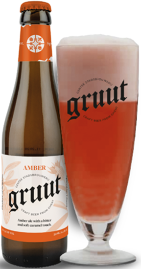 Beer Gentse Gruut Dark Amber​ Gluten free